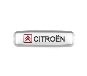 Шильдик алюмінієвий для килимків (1шт) для Citroen