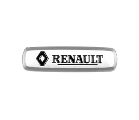 Шильдик алюмінієвий для килимків (1шт) для Renault
