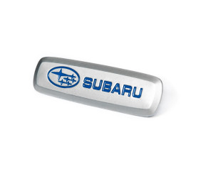 Шильдик алюмінієвий для килимків (1шт) для Subaru