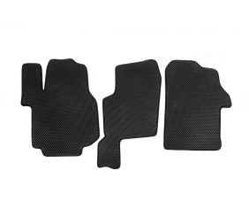 Килимки 2016-2023 (3шт, EVA, Чорний) для Volkswagen Crafter 2016- рр