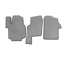 Килимки 2016-2023 (3шт, EVA, Сірий) для Volkswagen Crafter 2016- рр