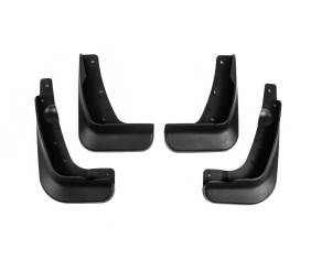 Бризковики Premium (З боковою спідницею) (4 шт) для Mitsubishi Lancer X 2008- рр