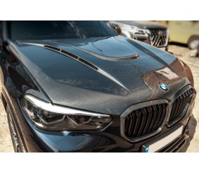 Карбоновий капот V1 (G05/F95) для BMW X5 G05 2019- рр