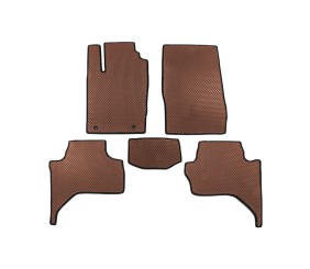 Килимки EVA (Коричневий) для Mitsubishi L200 2015-2024 рр