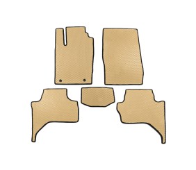 Килимки EVA (Бежевий) для Mitsubishi L200 2015-2024 рр