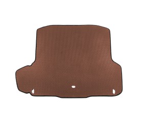 Килимок багажника (SW) (з вухами) (EVA, Коричневий) V-1 для Skoda Octavia III A7 2013-2019 рр