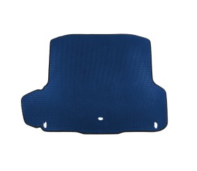 Килимок багажника (SW) (з вухами) (EVA, Синій) V-1 для Skoda Octavia III A7 2013-2019 рр