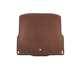 Килимок багажника (SW) (Без вух) (EVA, Коричневий) V-3 для Skoda Octavia III A7 2013-2019 рр