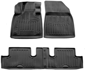 Килимки Stingray 3D (4 шт) (Для Grand) для Citroen C-4 Picasso 2013-2022 рр