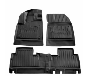 Килимки Stingray 3D (без підлокітника) (4 шт) для Fiat Doblo III 2023- рр