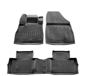 Килимки Stingray 3D (4 шт) для Renault Scenic/Grand 2016-2025 рр