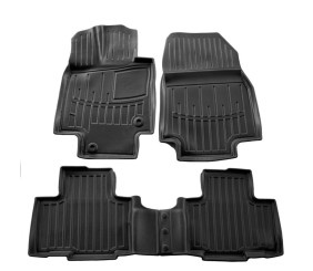 Килимки Stingray 3D (4 шт) для Toyota Highlander 2019- рр