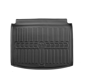 Килимок в багажник Stingray 3D (SW, нижній) для Seat Leon 2013-2020 рр