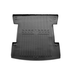 Килимок в багажник Stingray 3D (7-місний зі складеним 3-м рядом, довга база) для Volkswagen Caddy 2004-2010 рр