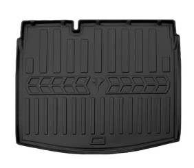 Килимок в багажник Stingray 3D (Без вух, нижній) для Cupra Born 2021- рр