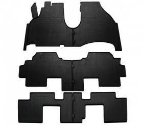 Килимки Stingray (3 ряда, 6 шт) для Peugeot 807 2002-2014 рр