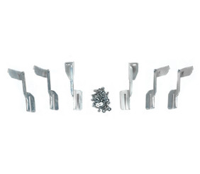 Кріплення до бокових порогів (2016-2019) для Chevrolet Captiva рр