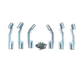 Кріплення до бокових порогів для Mazda BT-50 2007-2012 рр