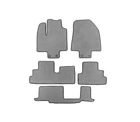 Килимки (3 ряди, EVA, Сірий) для Infiniti QX60 2022- рр