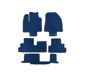 Килимки (3 ряди, EVA, Синій) для Infiniti QX60 2022- рр