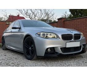 Накладки на пороги DPT V-1 (під M-Sport/M5 пороги, чорний глянець) для BMW 5 серія F10/F11 2010-2016 рр