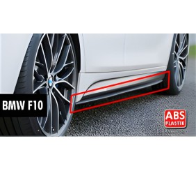 Накладки на пороги DPT V-2 (під M-Sport/M5 пороги, чорний глянець) для BMW 5 серія F10/F11 2010-2016 рр