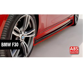 Накладки на пороги DPT V-1 (під M-Sport пороги, чорний глянець) для BMW 3 серія F30/F31 2012-2019 рр