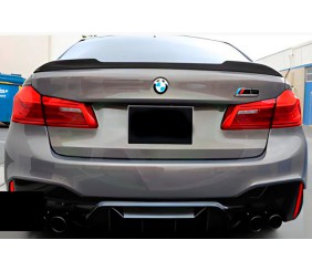Спойлер CS-Style (чорний глянець) для BMW 5 серія G30/G31 2017-2023 рр