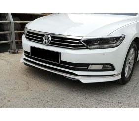 Накладка на передній бампер DPT Lip (2015-2019, під фарбування) для Volkswagen Passat B8 рр