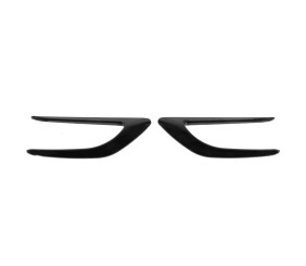 Універсальні бокові зябра DPT V-2 (ABS) (2шт) (чорний глянець)