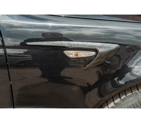 Універсальні бокові зябра DPT V-4 (ABS) (2шт) (чорний глянець)