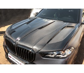 Карбоновий капот V2 (G05/F95) для BMW X5 G05 2019- рр