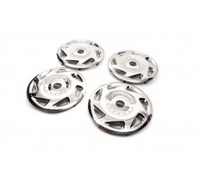 Ковпаки з нержавійки ОЕМ (1-катковий, 4 шт) для Mercedes Sprinter W907/W910 2018- рр