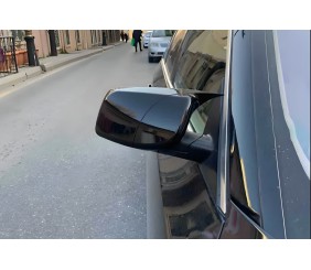 Накладки на дзеркала M-Look (2007-2010, 2 шт) для BMW 5 серія E60/E61 рр