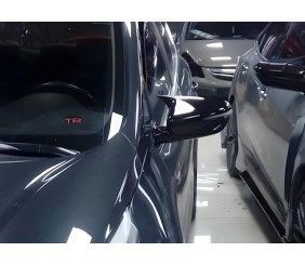 Накладки на дзеркала BMW-Style (2 шт) для Kia Cerato 3 2013-2018 рр