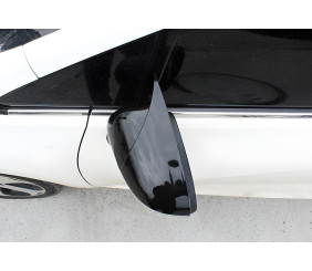 Накладки на дзеркала BMW-Style (З поворотом, 2 шт) для Kia Rio 2012-2017 рр