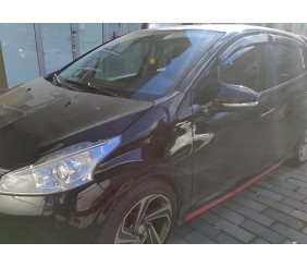 Накладки на дзеркала BMW-Style (2 шт) для Peugeot 208 2012-2019 рр