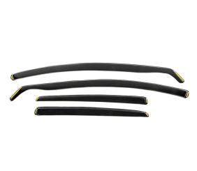 Вітровики вставні (HB, напівпрозорі, 4 шт, Esa) для Seat Leon 2013-2020 рр