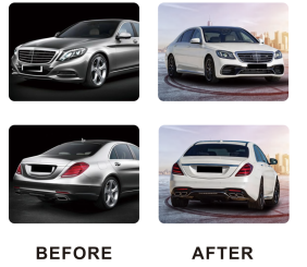 Комплект рестайлінгу S63 AMG-2018 для Mercedes S-сlass W222 2013-2022 рр