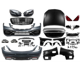 Комплект рестайлінгу в W222 AMG S63 для Mercedes S-сlass W221 2005-2013 рр