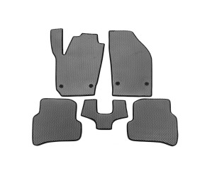 Килимки EVA (Сірий) для Skoda Fabia 2014-2021 рр
