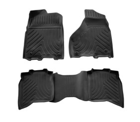 Килимки Stingray 3D (Crew cab, 2009-2018, 4 шт) для Dodge RAM