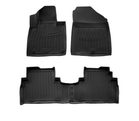 Килимки Stingray 3D (4 шт) для Kia Sorento III UM 2014-2020 рр