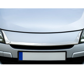 Накладка на решітку 2008-2011 (нерж) для Renault Megane III рр