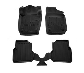 Килимки Stingray 3D (4 шт) для Seat Ibiza 2010-2017 рр