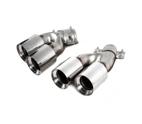 Насадки на глушитель (2 шт) для BMW 5 серія G30/G31 2017-2023 рр