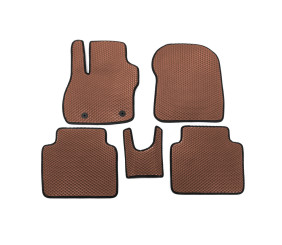 Килимки EVA (Коричневий) для Renault Zoe 2019- рр