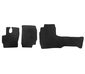 Килимки EVA V-2 (ML100E18, Чорний) для Iveco Eurocargo 2002-2008 рр