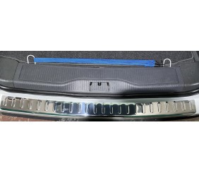 Накладка на задній бампер Carmos V2 (нерж) для Opel Zafira B 2005-2011 рр