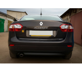 Кромка багажника (нерж.) для Renault Fluence 2009-2016 рр